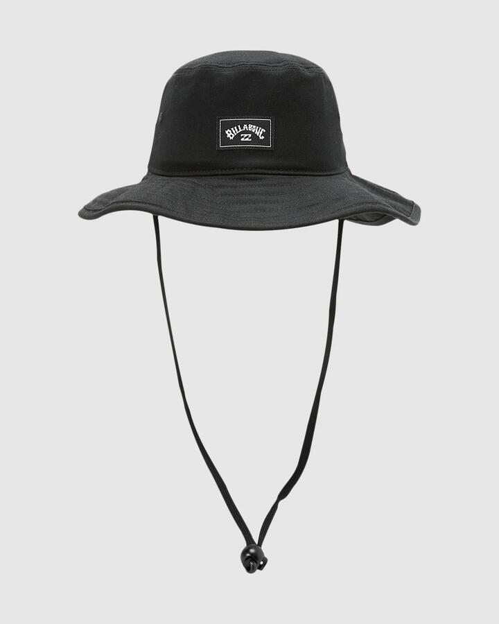 Image of Hats. Product name - Billabong Boys 8-16 Big John Hat Black in Black colour by brand - Billabong