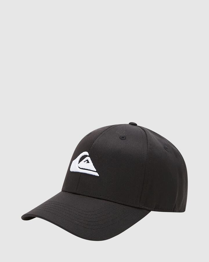 Image of Hats. Productname: Quiksilver Boys 8-16 Decades Snapback Cap Black - in Black colour by brand - Quiksilver