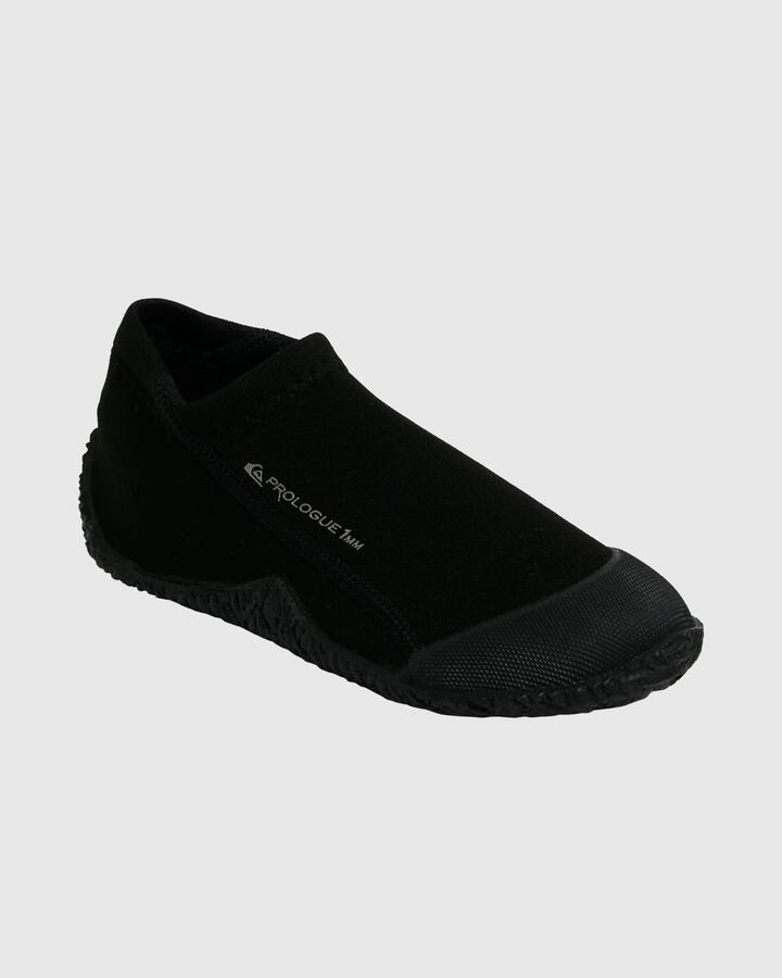 Image of Wetsuits. Product name - Quiksilver Boys 8-16 1Mm Prologue Round Toe Wetsuit Boots Black in Black colour by brand - Quiksilver