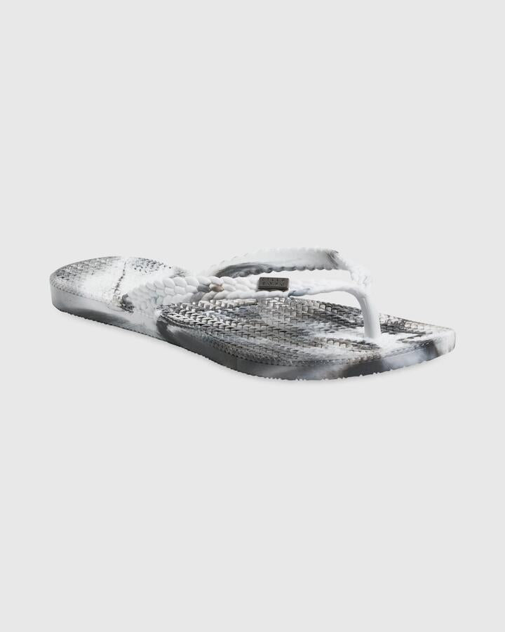 Image of Sandals. Productname: Billabong - Womens Summer Dazed Marble Thongs - Black - in Black colour by brand - Billabong
