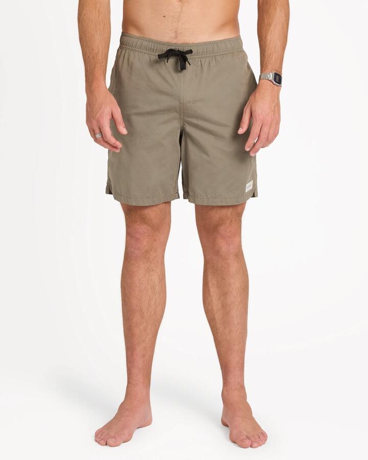 Image of Swimwear. Product name - Von Zipper Mens Salty Dogs Boardshorts Military in Military colour by brand - Von Zipper