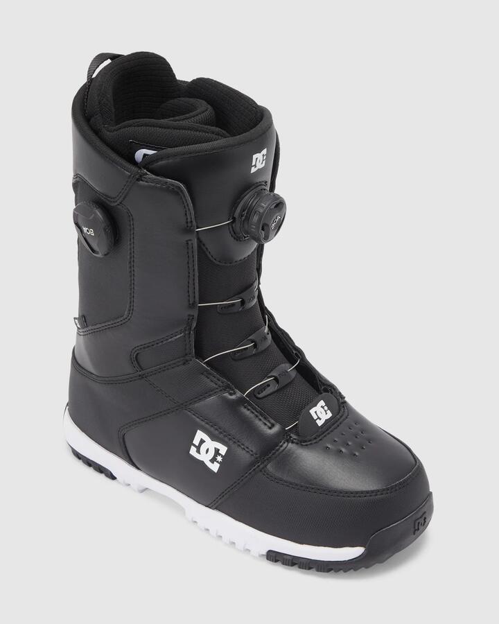 Image of Snowboards. Productname: DC Shoes - Mens Control Boa Snowboard Boots - Black/Black/White - in Black/Black/White colour by brand - DC Shoes