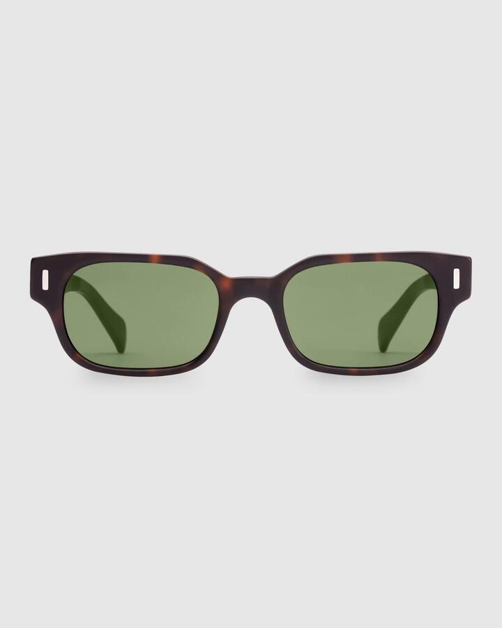 Image of Sunglasses. Productname: Otis Untitled Eco Square Sunglasses Green - in Green colour by brand - Otis