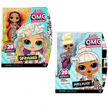Image of Dolls. Product name - L.O.L Surprise OMG Core Series 6 Sketches & Melrose in colour by brand - Toymate
