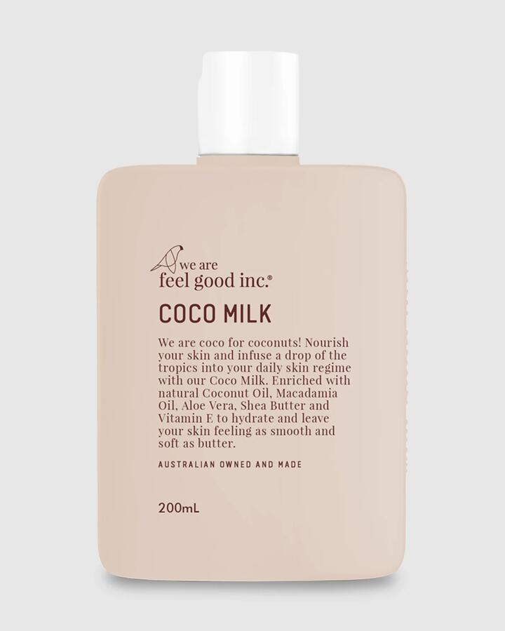 Image of Sunscreen. Product name - We Are Feel Good Inc Coco Milk Moisturiser 20Ml Sunscreen Natural in Natural colour by brand - We Are Feel Good Inc