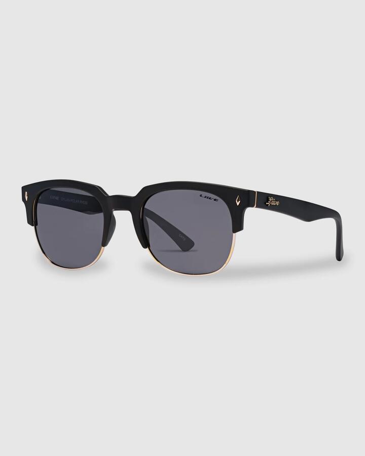 Image of Sunglasses. Productname: Liive Dyland Polarized Sunglasses Matt Black - in Matt Black colour by brand - Liive