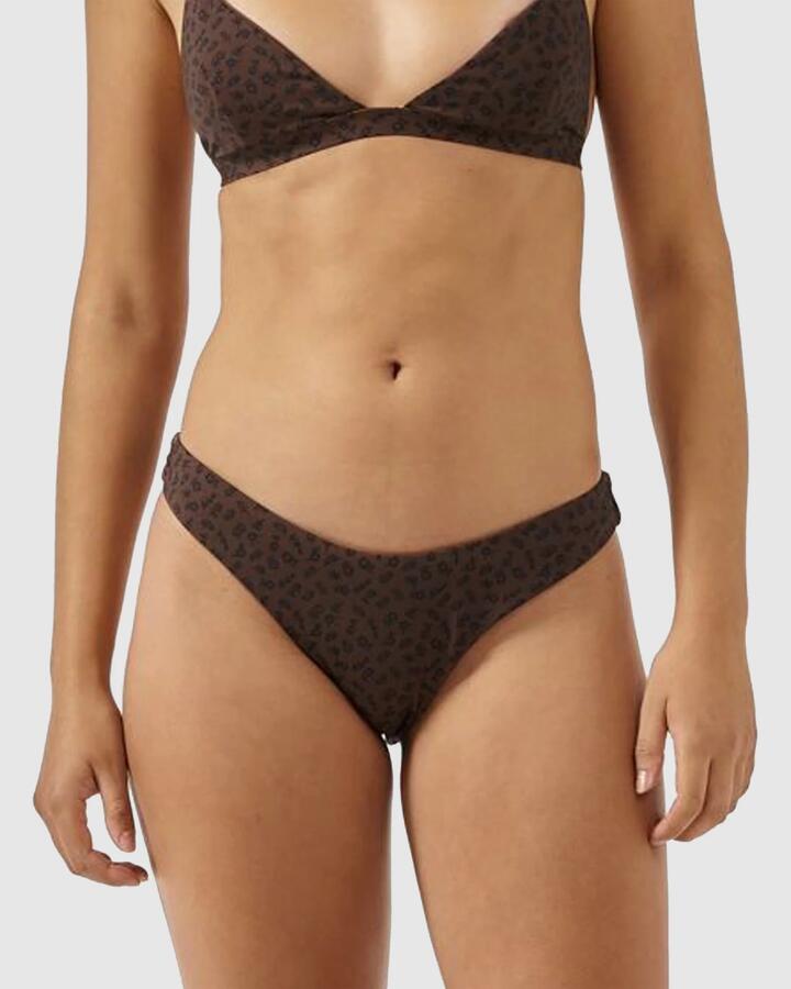 Image of Swimwear. Productname: Thrills - Womens Cassia Classic Bikini Bottom - Black - in Black colour by brand - Thrills