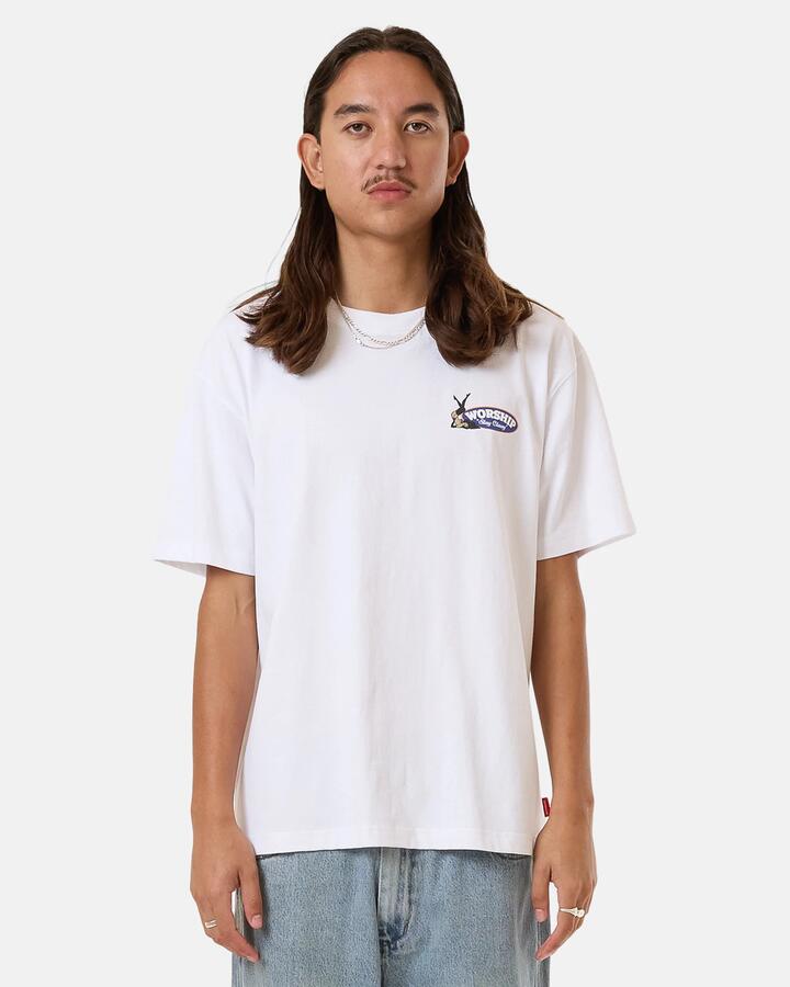 Image of T-Shirts. Product name - Worship Mens All Class T-Shirt White - in White colour by brand - Worship