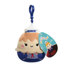 Image of Dolls. Product name - Squishmallows Stranger Things 3.5-inch Clip USS Butterscotch in colour by brand - Squishmallows