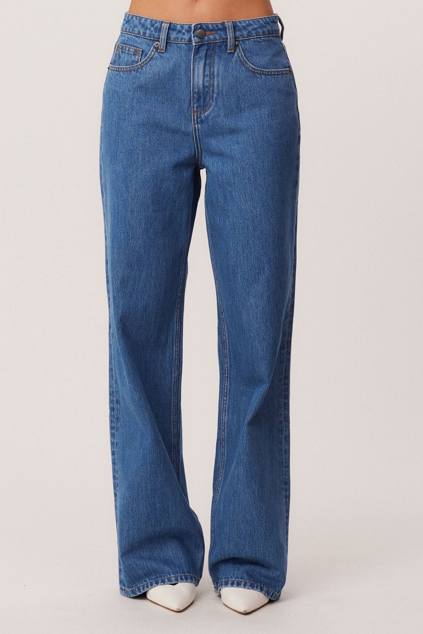 SNDYS WYLDER JEANS (Mid Blue)