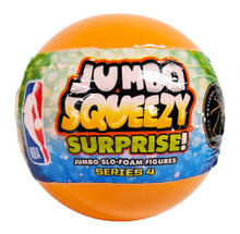 Image of Toys. Product name - Squeezymates 2024 NBA 4" Jumbo Capsules in colour by brand - Toymate