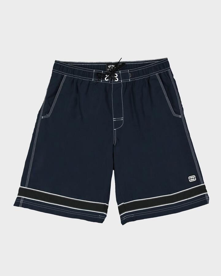 Image of Swimwear. Product name - Billabong Mens Throw Ons 2.0 Boardshorts Aged Indigo in Aged Indigo colour by brand - Billabong