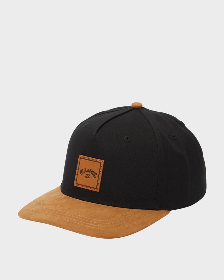 Image of Hats. Productname: Billabong - Mens Stacked Snapback Cap - Black/Tan - in Black/Tan colour by brand - Billabong