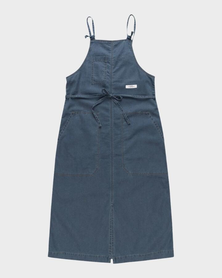 Image of Dresses. Productname: Element Womens Pinafore Midi Dress Naval Academy - in Naval Academy colour by brand - Element