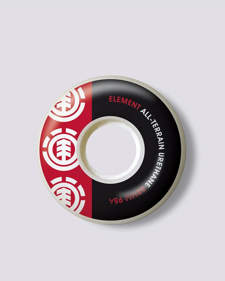 Image of Skateboarding. Product name - Element 52Mm Section Skateboard Wheels Assorted in Assorted colour by brand - Element