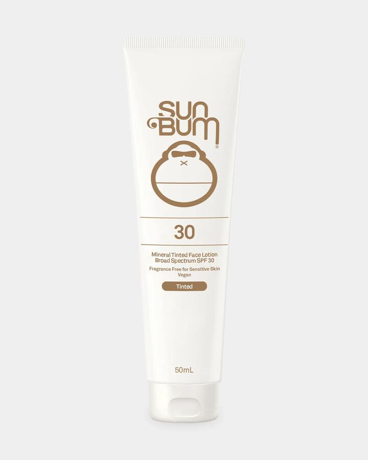 Image of Accessories. Productname: Sun Bum - Tinted Face Lotion Mineral Spf30+ Sunscreen - Natural - in Natural colour by brand - Sun Bum