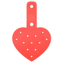 Image of Accessories. Product name - Peach Heart Keychain For Pop-In Charms in colour by brand - Toymate