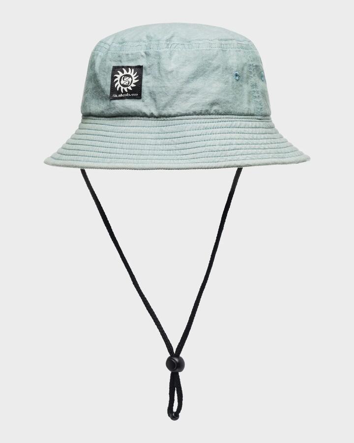 Image of Hats. Product name - Quiksilver Mens Buckology Bucket Hat Grape Leaf in Grape Leaf colour by brand - Quiksilver