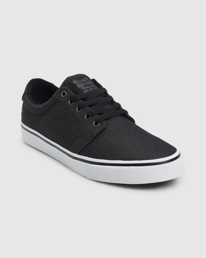 Image of Sneakers. Productname: Kustom - Mens Layday Sneakers - Black Granite - in Black Granite colour by brand - Kustom