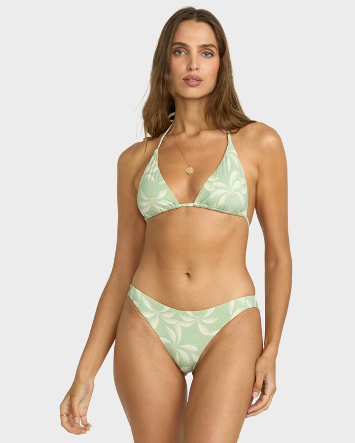 Image of Swimwear. Product name - Billabong Womens Gone Tropic Bikini Bottom Pistachio in Pistachio colour by brand - Billabong