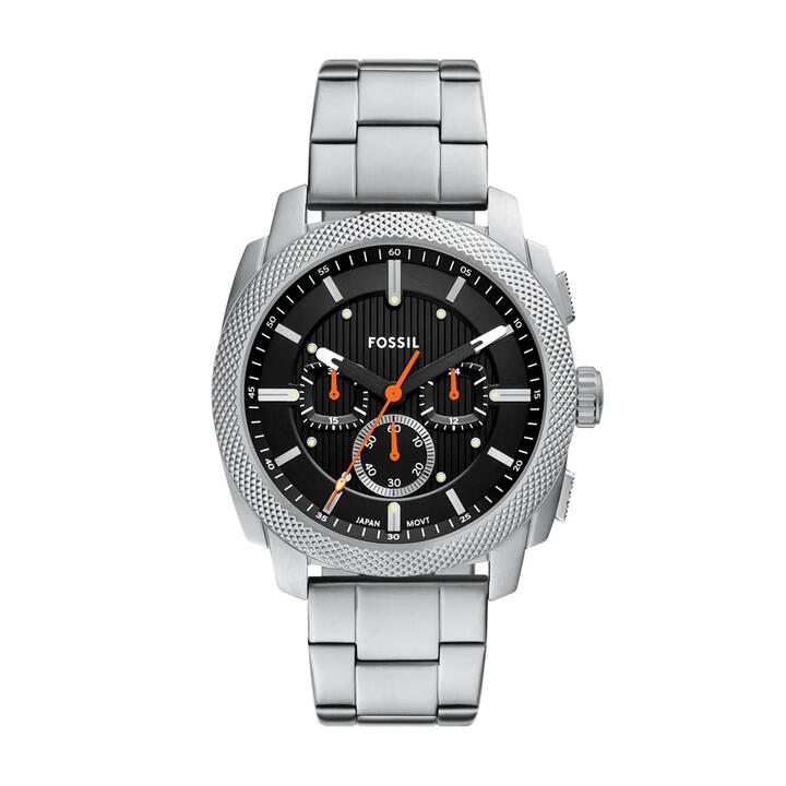 Image of Watches. Productname: Fossil Machine Chronograph Stainless Steel Watch FS6095 in Watch colour by brand - Fossil
