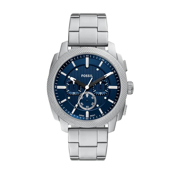 Image of Watches. Productname: Fossil Machine Chronograph Stainless Steel Watch FS6096 in Watch colour by brand - Fossil