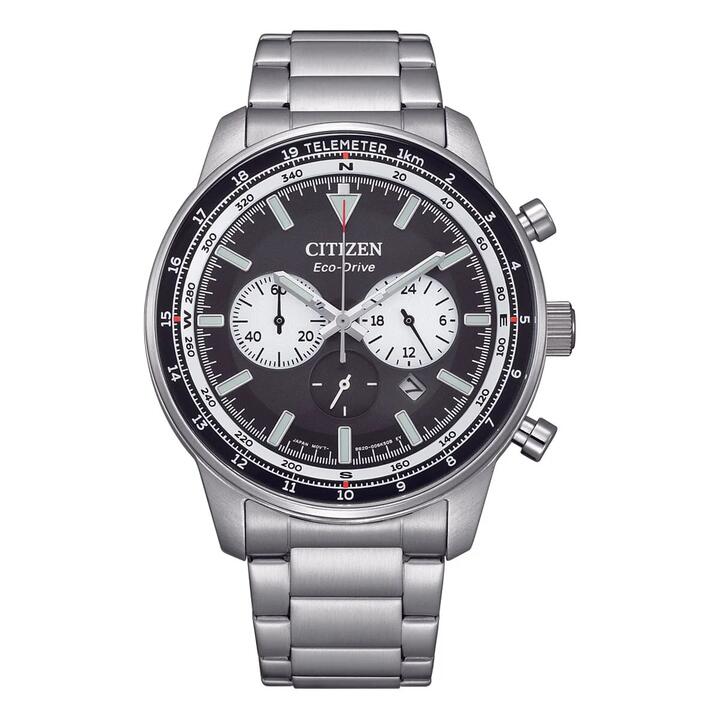 Image of Watches. Productname: Citizen Men's Eco-Drive Chronograph Watch CA4500-91E in Watch colour by brand - Citizen