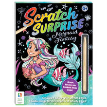 Image of Books. Product name - Scratch Surprise Mermaid Fantasy in colour by brand - Toymate
