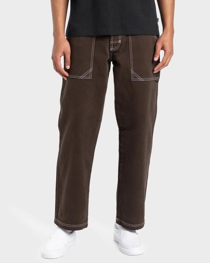 Image of Jeans. Productname: Quiksilver - Mens Mercury Denim Jeans - Turkish Coffee - in Turkish Coffee colour by brand - Quiksilver