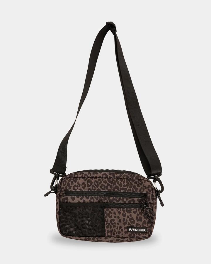 Image of Bags. Productname: Worship - Mens Night Prowler Sling Bag - Shroom - in Shroom colour by brand - Worship