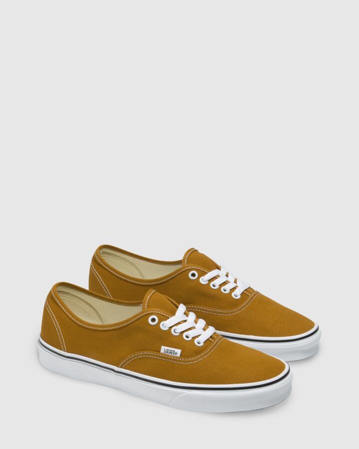 Image of Sneakers. Product name - Vans Old Skool Sneakers Color Theory Golden in Color Theory Golden colour by brand - Vans