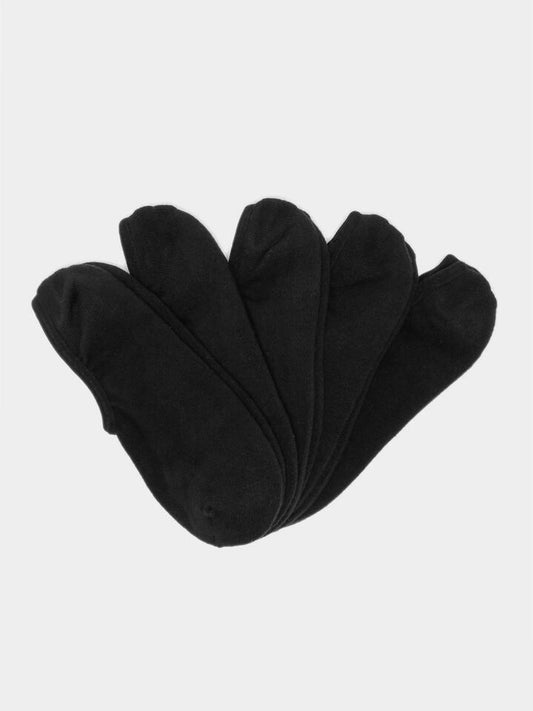 Image of Socks. Productname: Article One 5 Pairs of No-Show Socks One in Black colour by brand - Article One