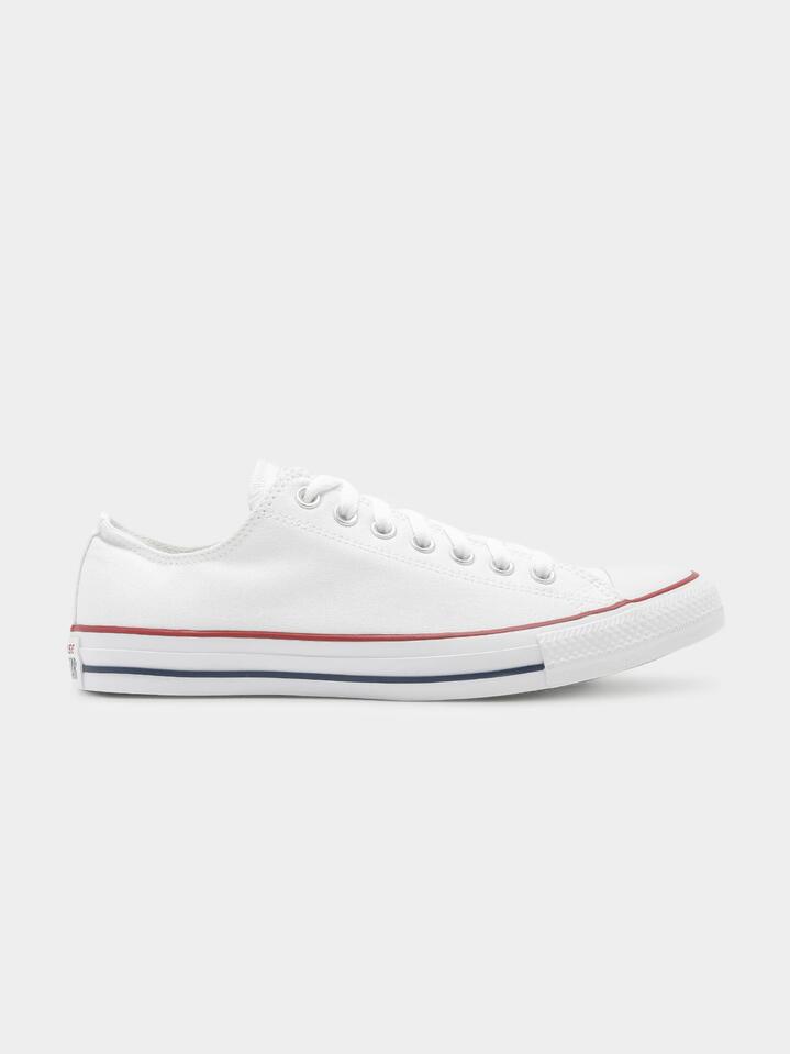 Image of Sneakers. Productname: Converse Unisex Chuck Taylor All Star Classic Low-Top Sneakers in White colour by brand - Converse