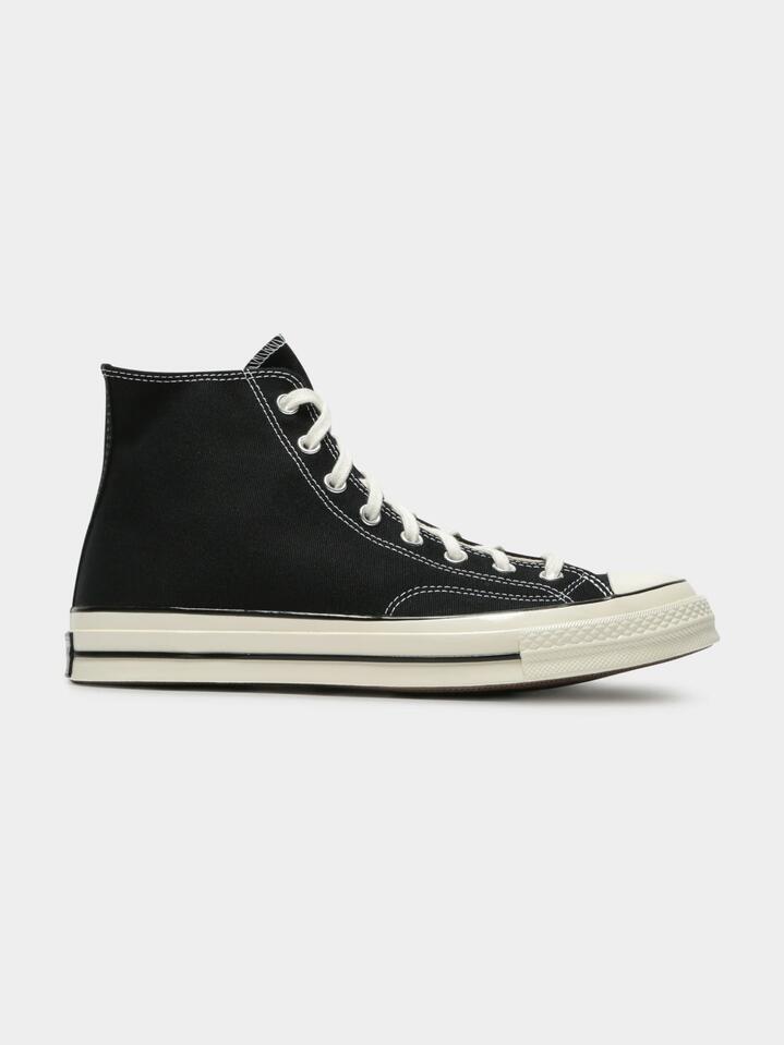Image of Sneakers. Productname: Converse Unisex Chuck Taylor All Star 70 High Top Sneakers in Black colour by brand - Converse
