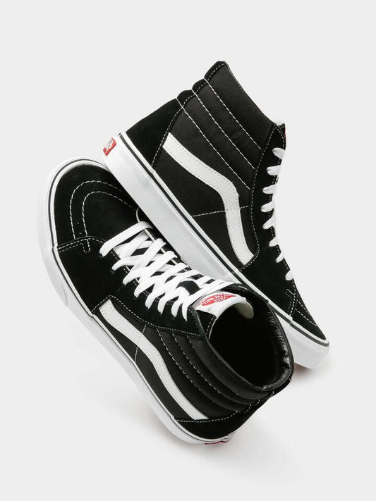 Image of Sneakers. Productname: Vans Unisex Sk8 Hightop Sneakers in Black/White colour by brand - Vans