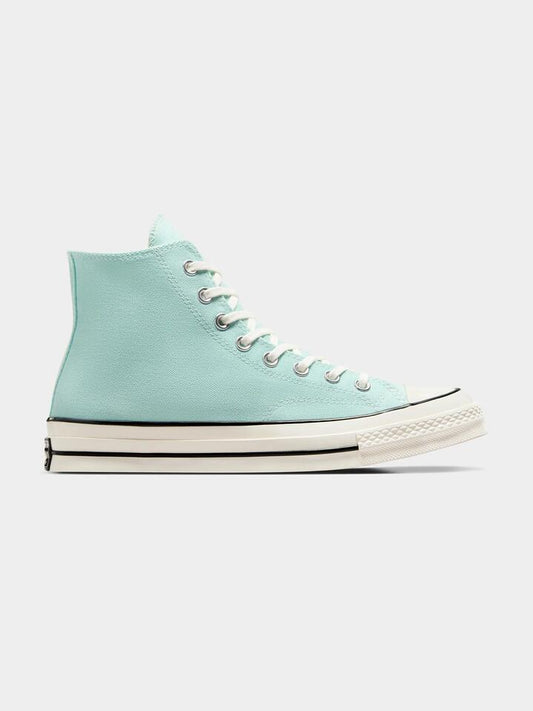 Image of Footwear. Productname: Converse Unisex Chuck 70 Hi in Polar Beam/Egret/Black colour by brand - Converse
