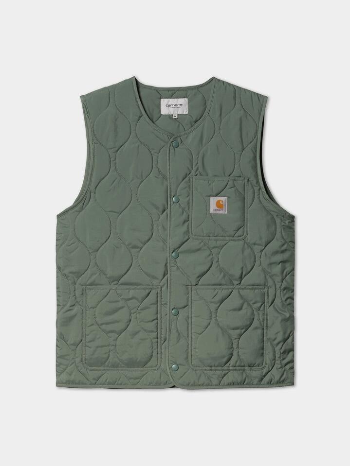 Image of Coats & Jackets. Productname: Carhartt Wip Skyton Vest in Park colour by brand - Carhartt Wip