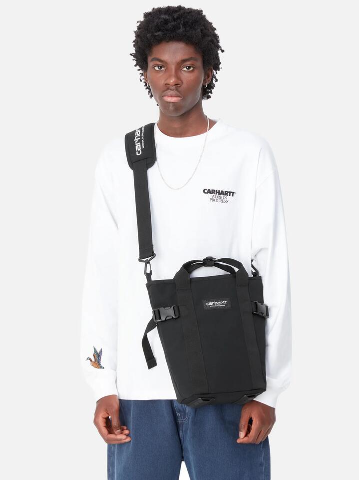 Image of Bags. Productname: Carhartt Wip Kayton Bag ONE SIZE Black in Black colour by brand - Carhartt Wip