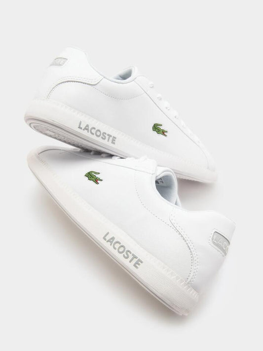 Lacoste Men's Graduate Sneakers (White)