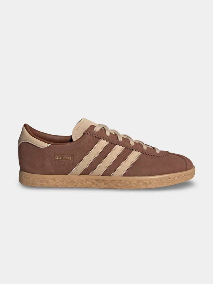 Image of Sneakers. Productname: Adidas Unisex Stadt in Preloved Brown/MagicBeige/Gum3 colour by brand - Adidas