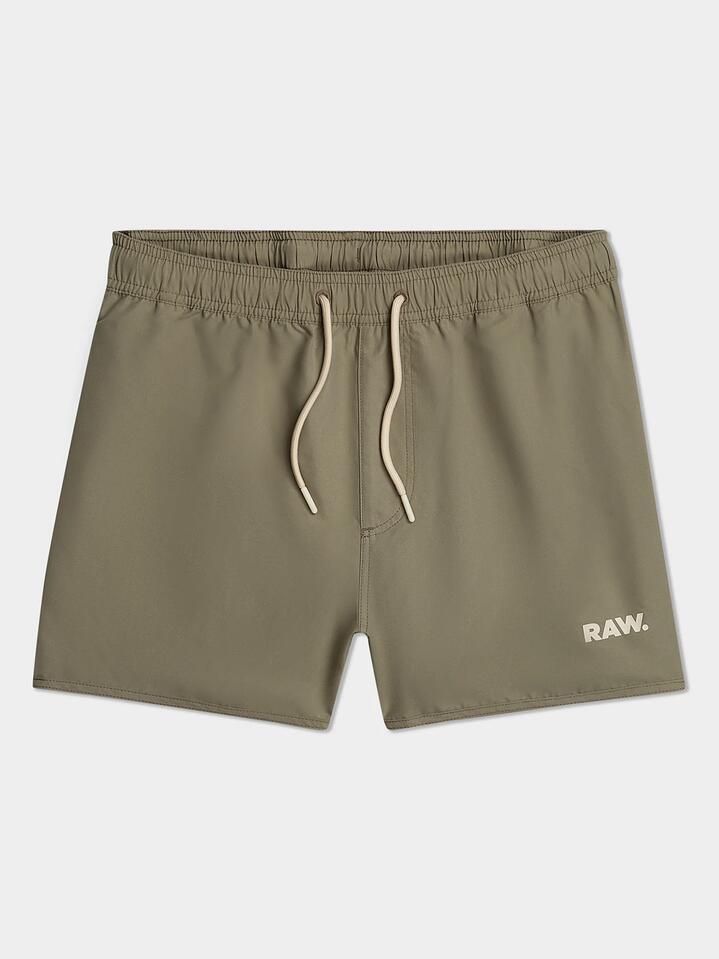 Image of a model wearing Shorts. Productname: G-Star Carnic 2.0 Swimshort in Shamrock colour by brand - G-Star