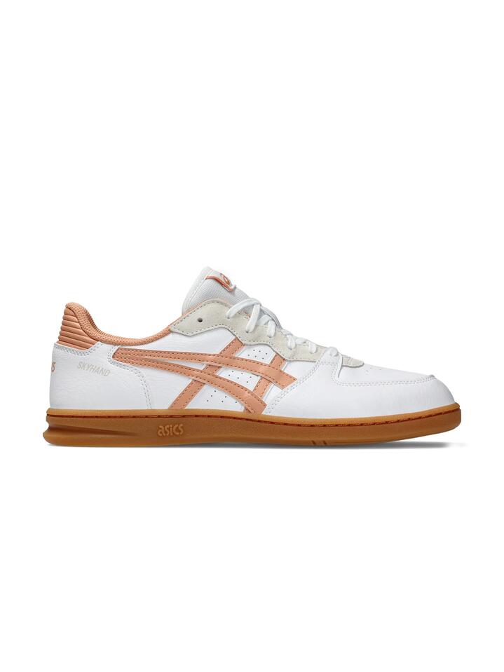Image of Footwear. Productname: Asics Unisex Skyhand OG in White/Sepia colour by brand - Asics
