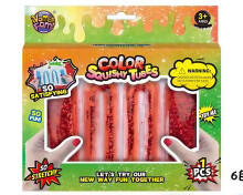 Image of Toys. Product name - Popsey Colour Squishy Tubes in colour by brand - Toymate