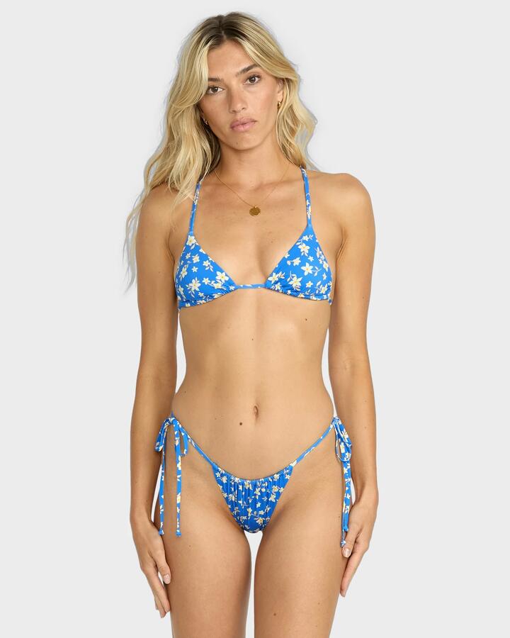 Image of Swimwear. Product name - Billabong Womens Another Tide Bikini Top True Blue in True Blue colour by brand - Billabong