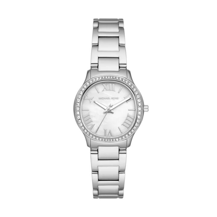 Image of Watches. Productname: Michael Kors Sage Three-Hand Stainless Steel Watch MK4824 in Watch colour by brand - Michael Kors
