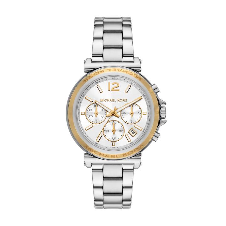 Image of Watches. Productname: Michael Kors Maren Chronograph Stainless Steel Watch MK7495 in Watch colour by brand - Michael Kors