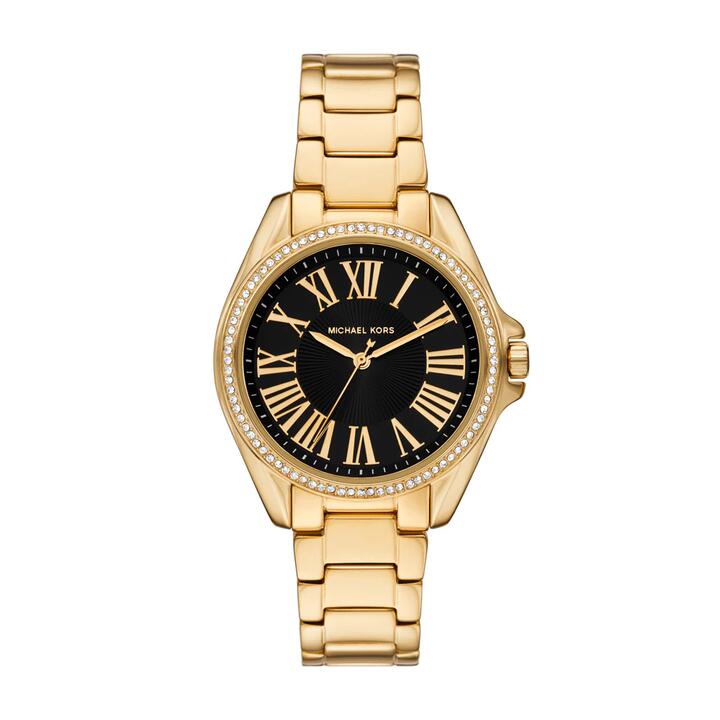 Image of Watches. Productname: Michael Kors Kacie Three-Hand Gold-Tone Stainless Steel Watch MK4852 in Watch colour by brand - Michael Kors