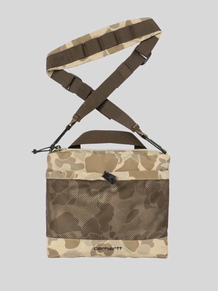 Image of Bags. Productname: Carhartt Wip Irwin Bag ONE SIZE Camo Duck in Camo Duck colour by brand - Carhartt Wip