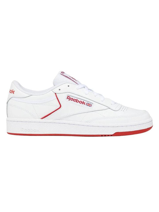Image of Sneakers. Productname: Reebok Unisex Club C 85 in Ftwr White/Ftwr White/Sahara colour by brand - Reebok