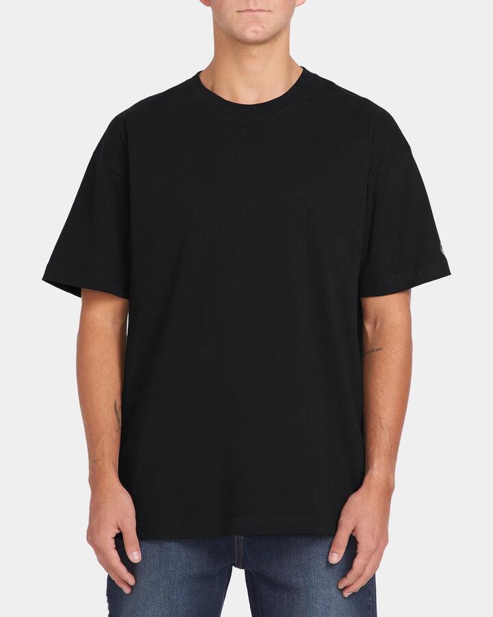 Image of T-Shirts. Productname: Volcom Mens Solid Loose T-Shirt Black - in Black colour by brand - Volcom